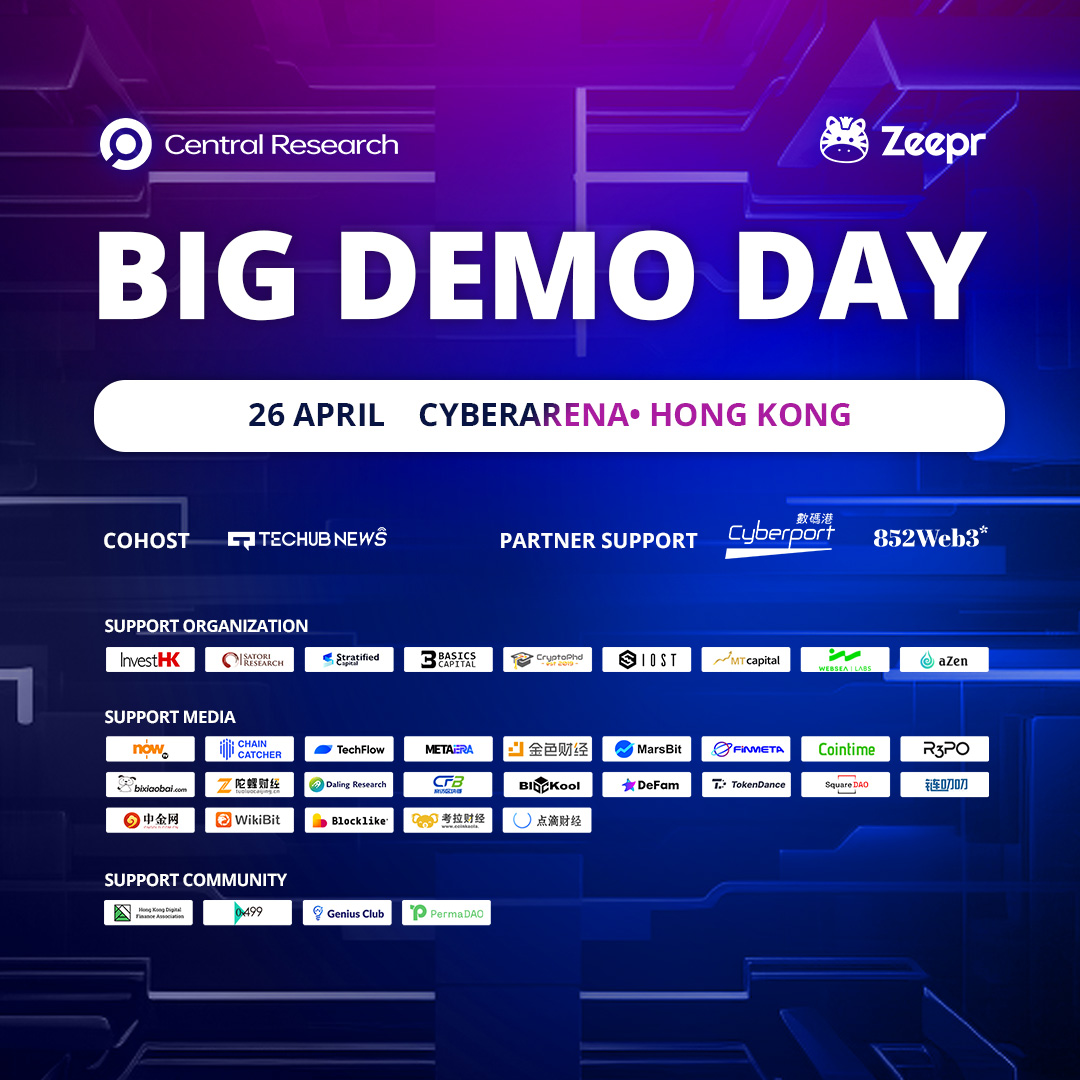 12th Big Demo Day - Central Research Cover