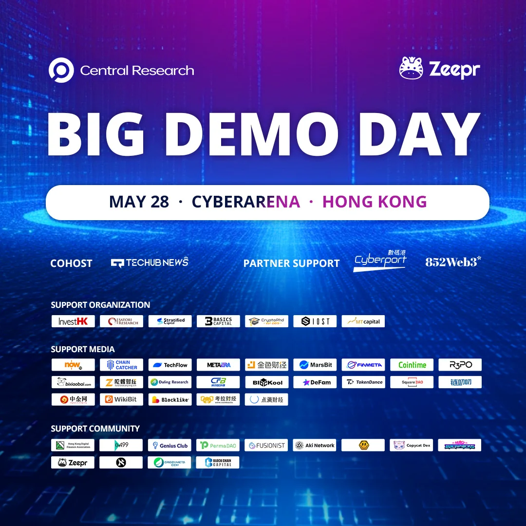 13th Big Demo Day - Central Research Cover
